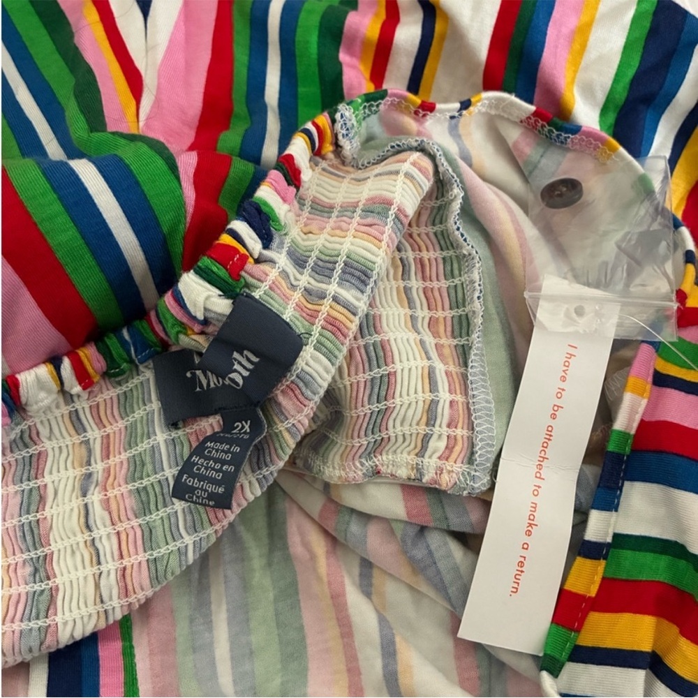 ModCloth rainbow romper - Picture 6 of 7